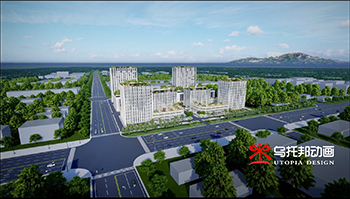 苏州市产业园规划三维漫游动画、建筑漫游动画