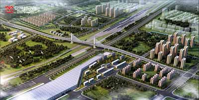  乌鲁木齐市工程施工三维模拟动画、三维还原效果图表现